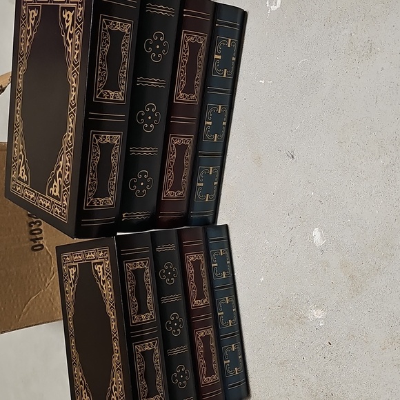 Nwt Decorative Nesting Book Boxes Very Well Made - Picture 2 of 6